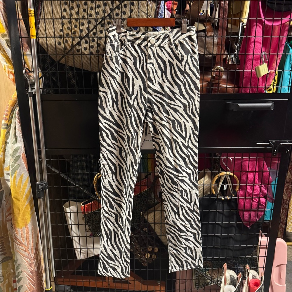 Emory Park Zebra Print Pants